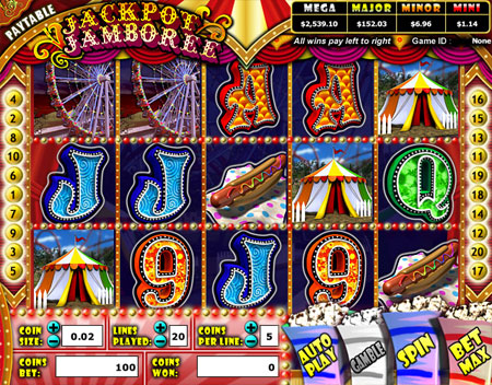 bingo cafe jackpot jamboree 5 reel online slots game