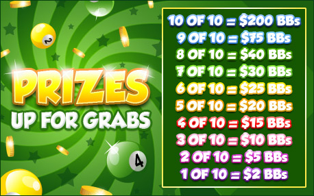 bingo cafe promo pot of gold prizes